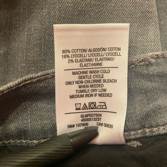 HUDSON BLAIR - high rise straight cropped jeans size 23 color- pedal casual NWOT - Picture 12 of 12